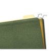 Find It Hanging File Folders with Innovative Top Rail, Legal Size, 1/4-Cut Tabs, Standard Green, PK20, 20PK FT07043